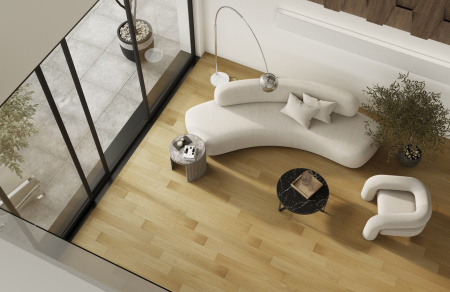 Кварцевый паркет Quartz Parquet Классик Дуб Медовый Раф 463 5/0.6 мм